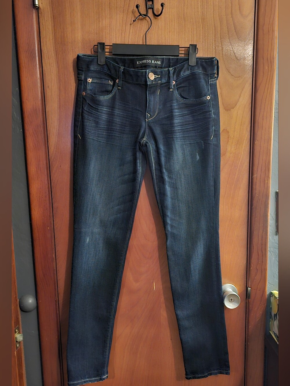 Express Stella Skinny Jeans Dark Wash Women's Size 6R